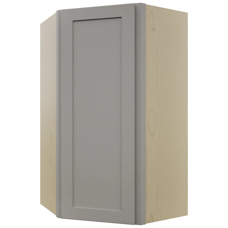 Fabuwood Galaxy Nickel WDC2442 Wall Corner Diagonal Cabinet, Front View