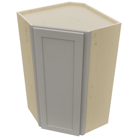 Fabuwood Galaxy Nickel WDC2442 Wall Corner Diagonal Cabinet, Top View