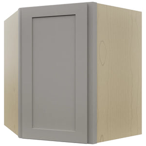 Fabuwood Galaxy Nickel WDC2730 Wall Corner Diagonal Cabinet, Front View
