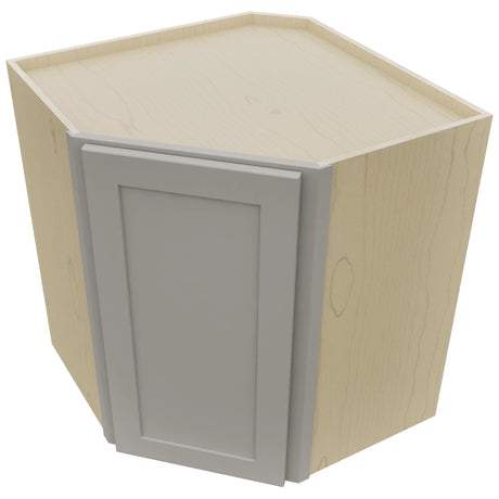 Fabuwood Galaxy Nickel WDC2730 Wall Corner Diagonal Cabinet, Top View