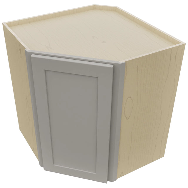 Fabuwood Galaxy Nickel WDC2730 Wall Corner Diagonal Cabinet, Top View
