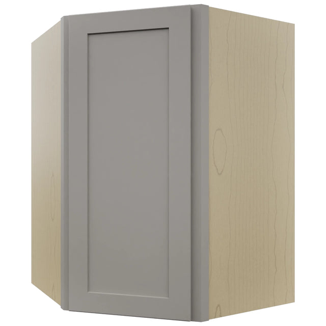 Fabuwood Galaxy Nickel WDC2736 Wall Corner Diagonal Cabinet, Front View