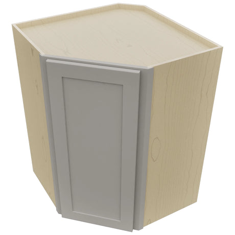 Fabuwood Galaxy Nickel WDC2736 Wall Corner Diagonal Cabinet, Top View