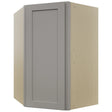 Fabuwood Galaxy Nickel WDC2739 Wall Corner Diagonal Cabinet, Front View