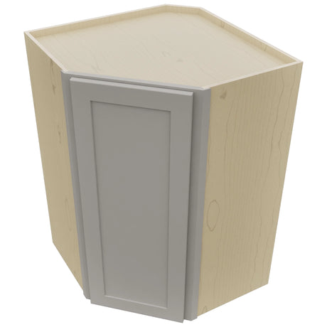 Fabuwood Galaxy Nickel WDC2739 Wall Corner Diagonal Cabinet, Top View