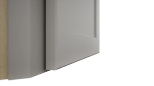 Fabuwood Galaxy Nickel WDC2739 Wall Corner Diagonal Cabinet, Detail View