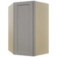 Fabuwood Galaxy Nickel WDC2742 Wall Corner Diagonal Cabinet, Front View