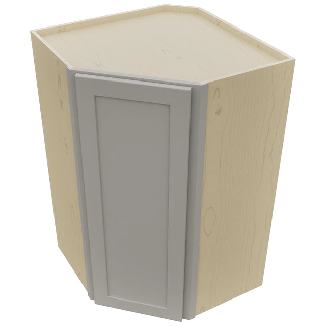 Fabuwood Galaxy Nickel WDC2742 Wall Corner Diagonal Cabinet, Top View