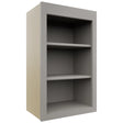 Fabuwood Galaxy Nickel WOS1830 Wall Open Shelf, Front View