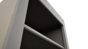 Fabuwood Galaxy Nickel WOS1839 Wall Open Shelf, Detail View