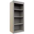 Fabuwood Galaxy Nickel WOS1842 Wall Open Shelf, Front View