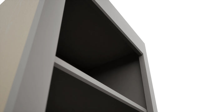 Fabuwood Galaxy Nickel WOS1842 Wall Open Shelf, Detail View