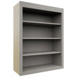 Fabuwood Galaxy Nickel WOS3039 Wall Open Shelf, Front View