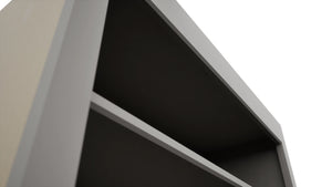 Fabuwood Galaxy Nickel WOS3039 Wall Open Shelf, Detail View