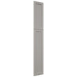 Fabuwood Galaxy Nickel WP-T8412D Panel, Front View