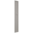 Fabuwood Galaxy Nickel WP-T9012D Panel, Front View