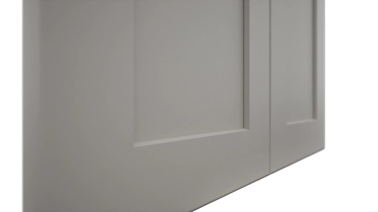 Fabuwood Galaxy Nickel WP-T93 Panel, Detail View