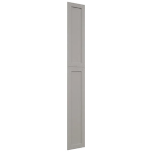 Fabuwood Galaxy Nickel WP-T9312D Panel, Front View