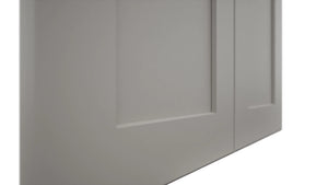 Fabuwood Galaxy Nickel WP-T96 Panel, Detail View