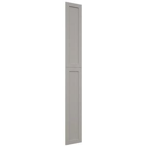 Fabuwood Galaxy Nickel WP-T9612D Panel, Front View