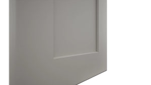 Fabuwood Galaxy Nickel WP-W18 Panel, Detail View