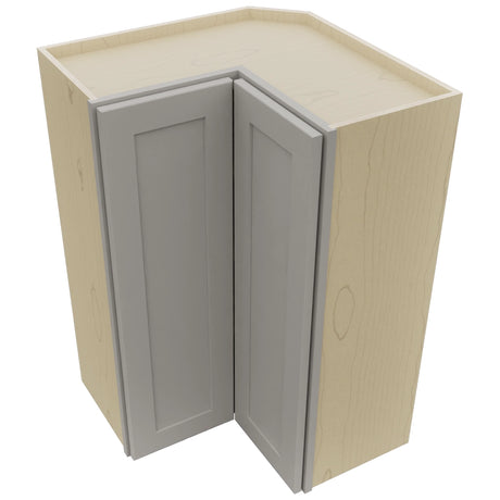 Fabuwood Galaxy Nickel WPC2436 Wall Corner Pie Cabinet, Top View