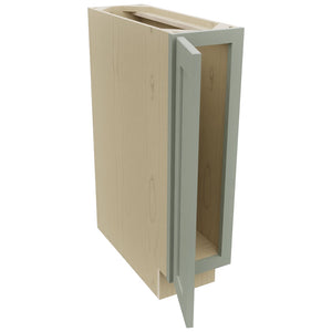 Fabuwood Galaxy Pistachio Green B09FD Base Full Door Cabinet, Open View