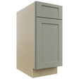 Fabuwood Galaxy Pistachio Green B15 Base Standard Cabinet, Front View