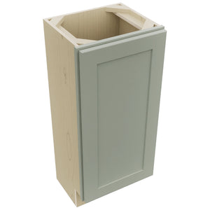 Fabuwood Galaxy Pistachio Green B15FD-12D Base Full Door Cabinet, Top View