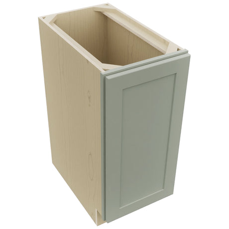 Fabuwood Galaxy Pistachio Green B15FD Base Full Door Cabinet, Top View