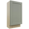 Fabuwood Galaxy Pistachio Green B18FD-12D Base Full Door Cabinet, Front View