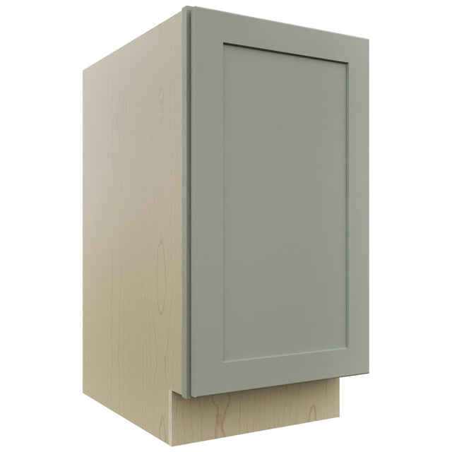 Fabuwood Galaxy Pistachio Green B18FD Base Full Door Cabinet, Front View
