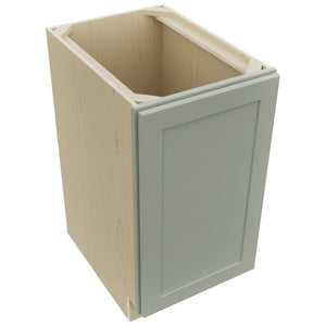 Fabuwood Galaxy Pistachio Green B18FD Base Full Door Cabinet, Top View
