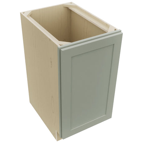 Fabuwood Galaxy Pistachio Green B18FD Base Full Door Cabinet, Top View