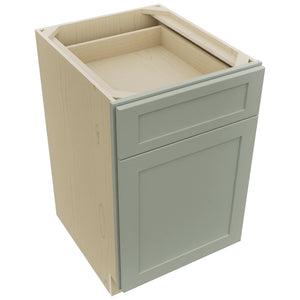 Fabuwood Galaxy Pistachio Green B21 Base Standard Cabinet, Top View