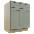 Fabuwood Galaxy Pistachio Green B27 Base Standard Cabinet, Front View