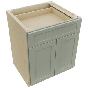 Fabuwood Galaxy Pistachio Green B27 Base Standard Cabinet, Top View
