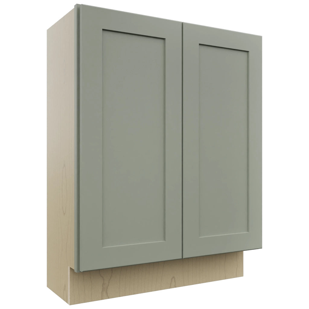 Fabuwood Galaxy Pistachio Green B27FD-12D Base Full Door Cabinet, Front View