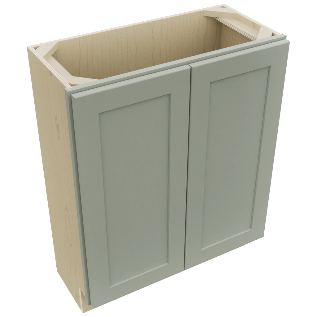 Fabuwood Galaxy Pistachio Green B27FD-12D Base Full Door Cabinet, Top View