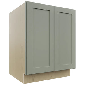 Fabuwood Galaxy Pistachio Green B27FD Base Full Door Cabinet, Front View