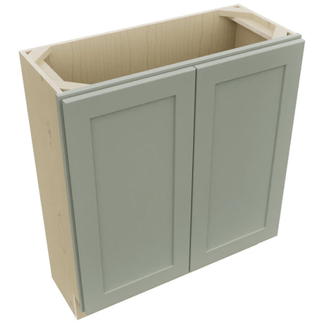 Fabuwood Galaxy Pistachio Green B30FD-12D Base Full Door Cabinet, Top View