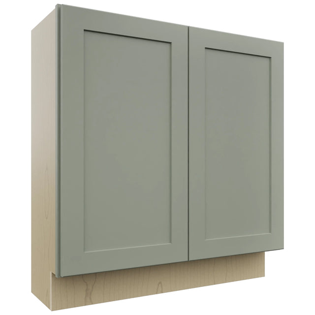 Fabuwood Galaxy Pistachio Green B33FD-12D Base Full Door Cabinet, Front View