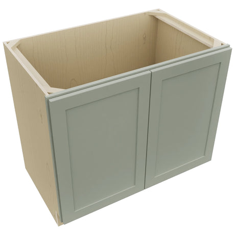Fabuwood Galaxy Pistachio Green B39FD Base Full Door Cabinet, Top View