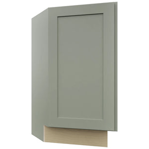 Fabuwood Galaxy Pistachio Green BTL12 Base Transitional Cabinet, Front View