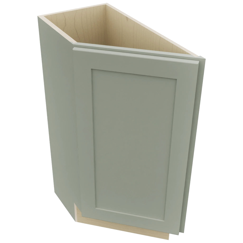 Fabuwood Galaxy Pistachio Green BTL12 Base Transitional Cabinet, Top View