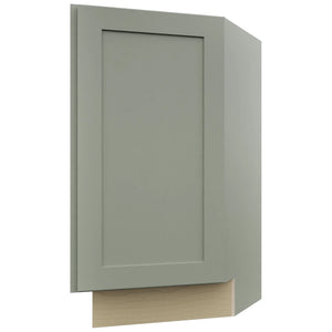 Fabuwood Galaxy Pistachio Green BTR12 Base Transitional Cabinet, Front View