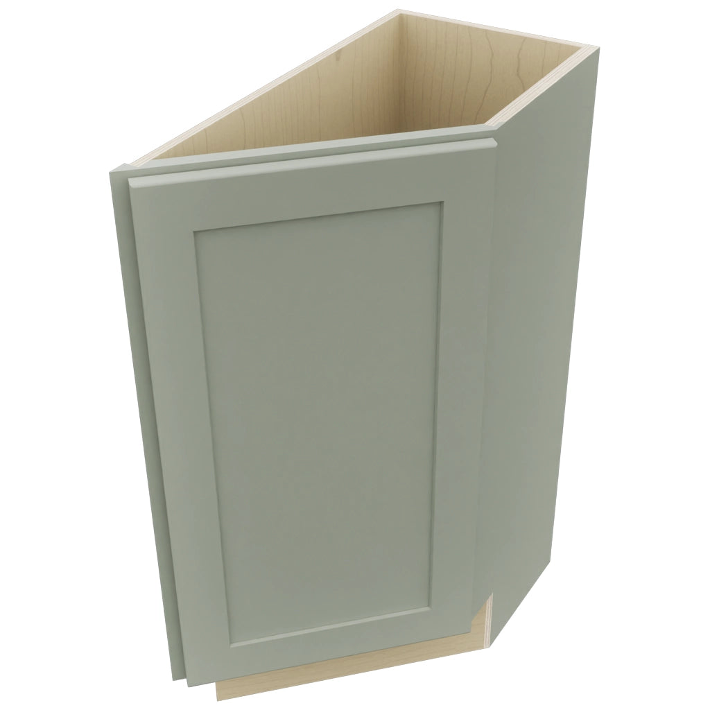 Fabuwood Galaxy Pistachio Green BTR12 Base Transitional Cabinet, Top View