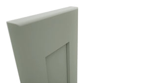 Fabuwood Galaxy Pistachio Green DD B06FD Panel, Detail View