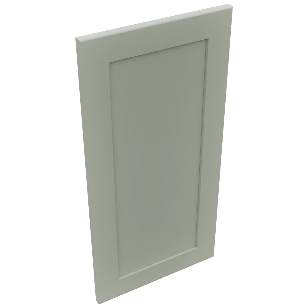 Fabuwood Galaxy Pistachio Green DD W1530 DOOR Panel, Top View