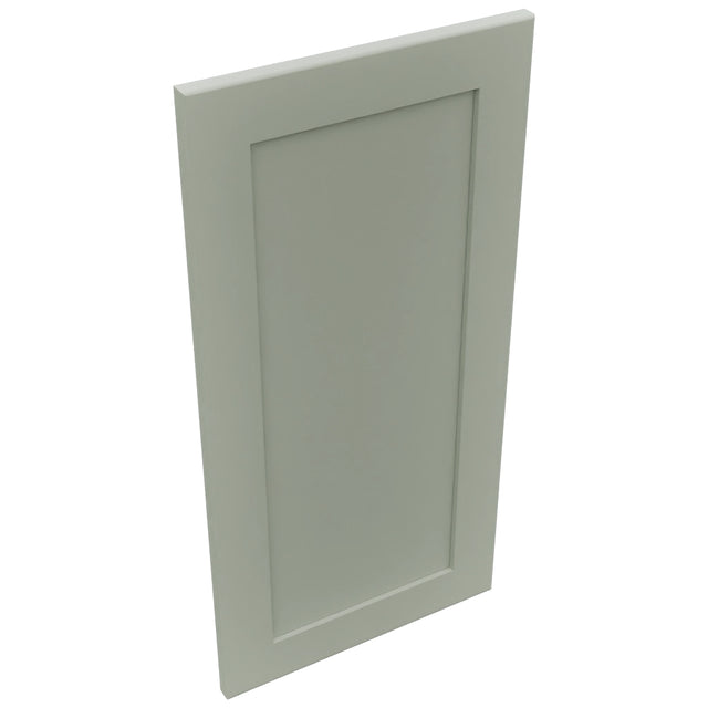 Fabuwood Galaxy Pistachio Green DD W1530 DOOR Panel, Top View